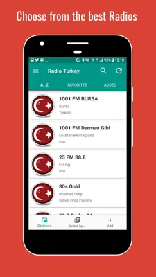 Radio Turkey - 350+ Radio Stations android App screenshot 5